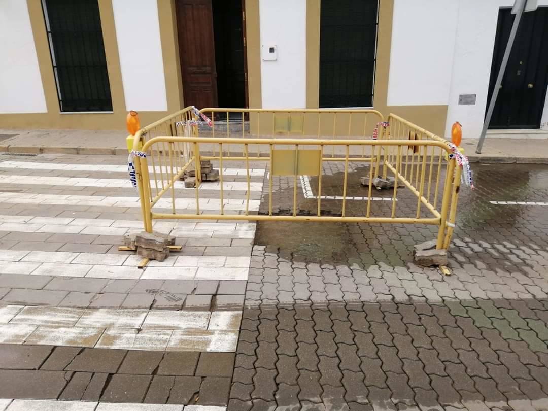 La cata hecha en la calle del Agua