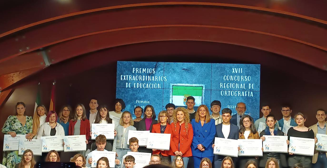 Todos los premiados