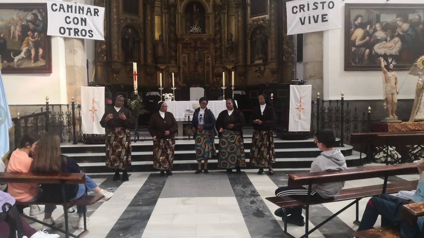 Un momento del encuentro