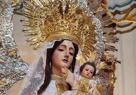 Imagen dev la Virgen de la Estrella