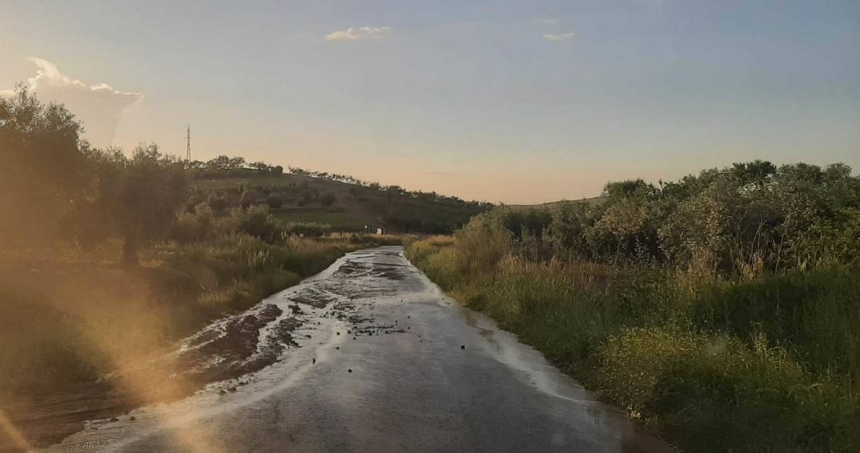 Carretera a Fuente del Mmaestre por Cabrera