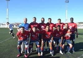 Once inicial de la Estrella el pasado domingo en Los Santos