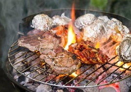 Barbacoa de carbón