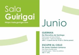 Programación del mes de junio en el Teatro Guirigai