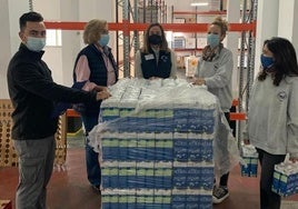 Imagen de los almacenes del Banco de Alimentos de Badajoz