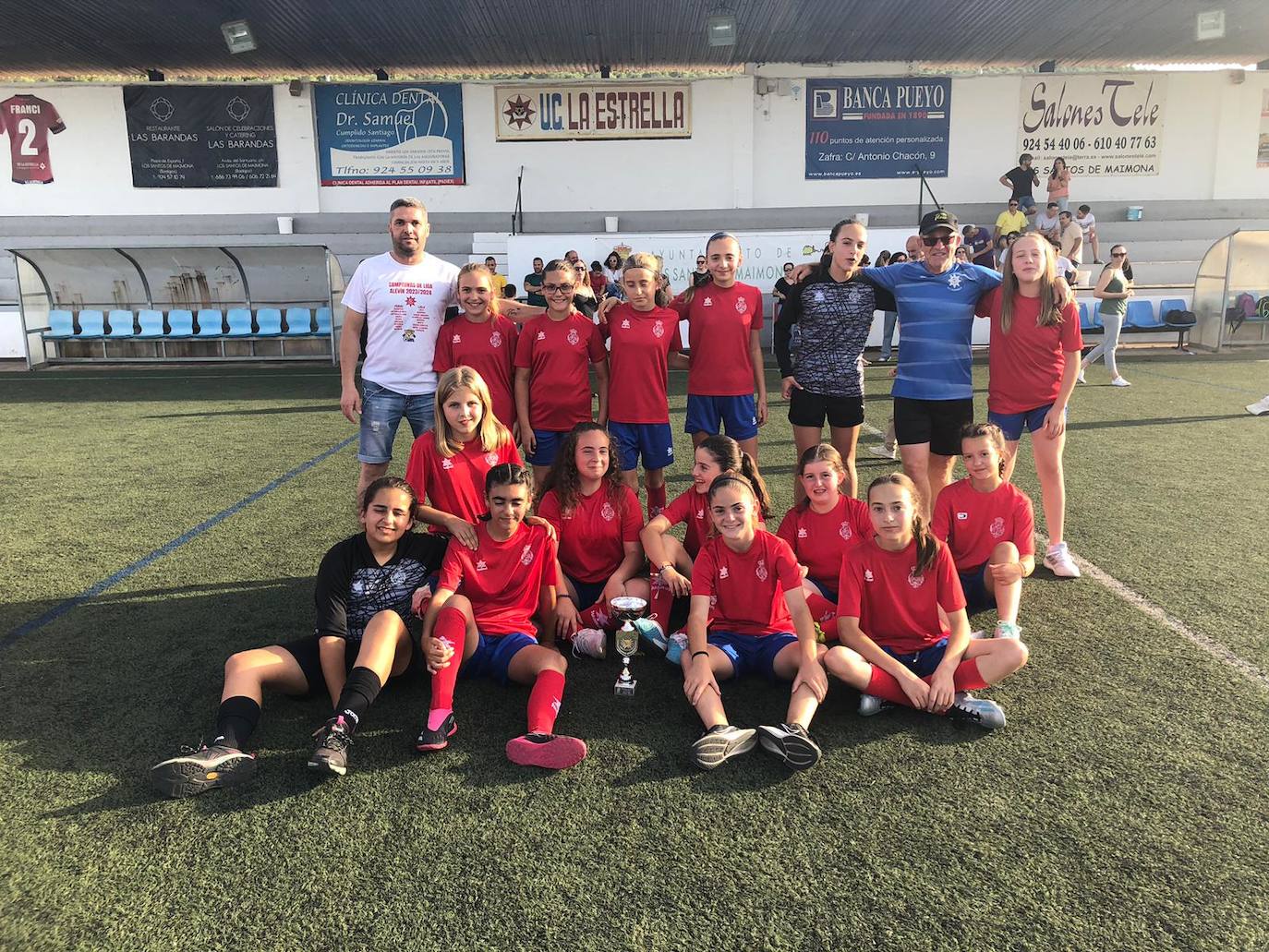 Equipo alevin de chicas