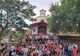Socias en la hermita de San Isidro