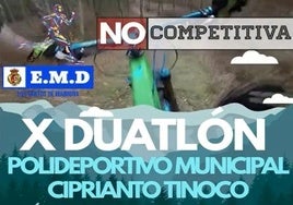 Cartel del Duatlón