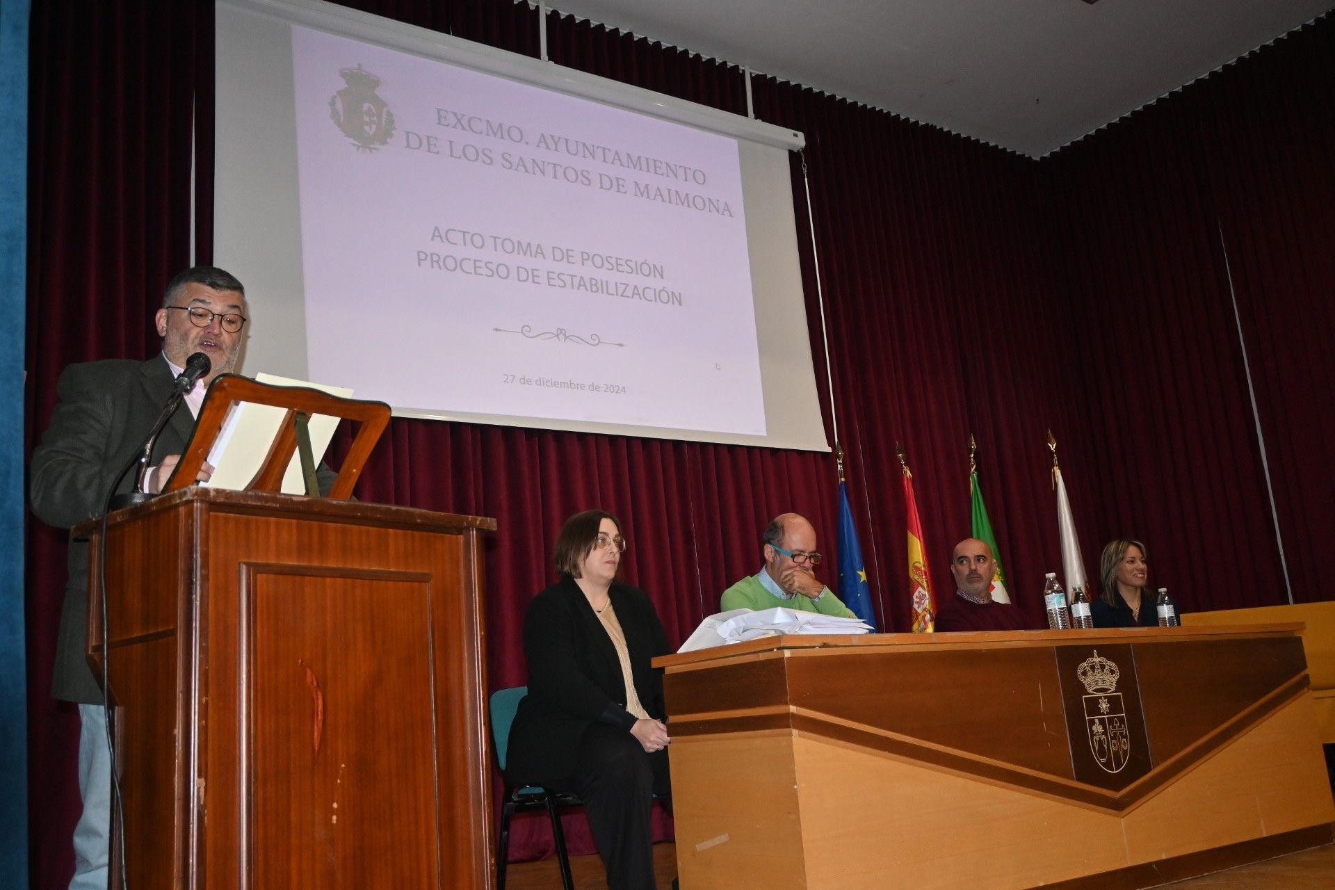 Intervención del alcalde