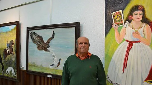 Isidro Gordillo Sánchez, la noche en que se abrió la exposición