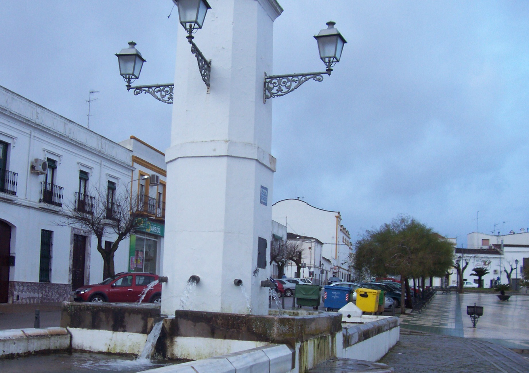 La Plaza de Vistahermosa donde se encuentra 'El Arbol'