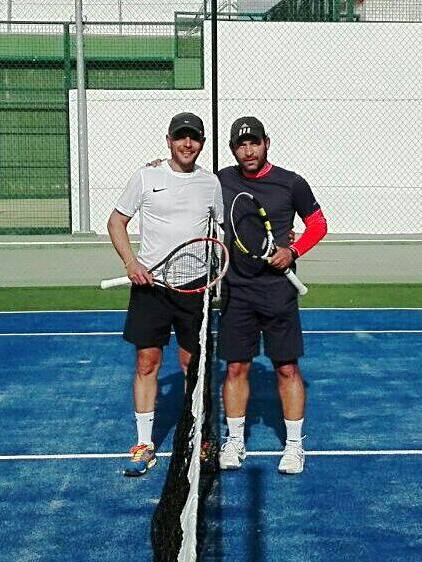 Merino y Llerena jugaron una bonita final de liga el sábado pasado en el municipal santeño