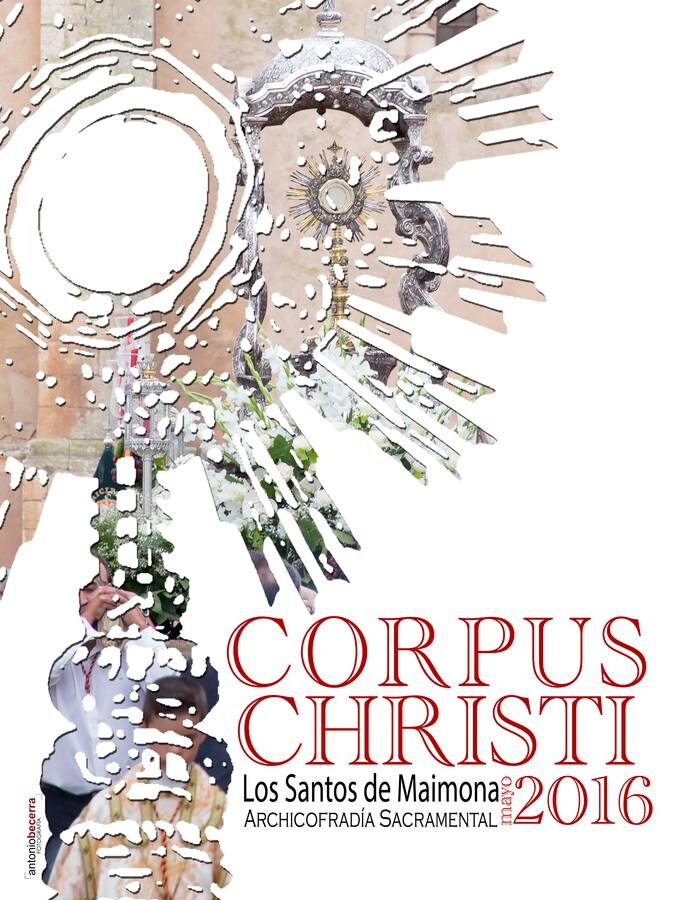 Cartel del Corpus obra de Antonio Becerra