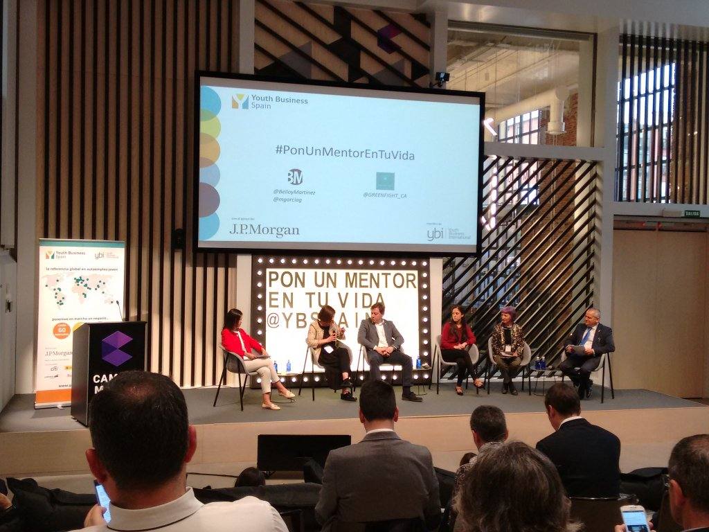 Estrella Sánchez acompañada de Carmen Canseco presentan en Madrid su proyecto ‘Greenfight’ en el marco del evento nacional ‘Pon un mentor en tu vida’