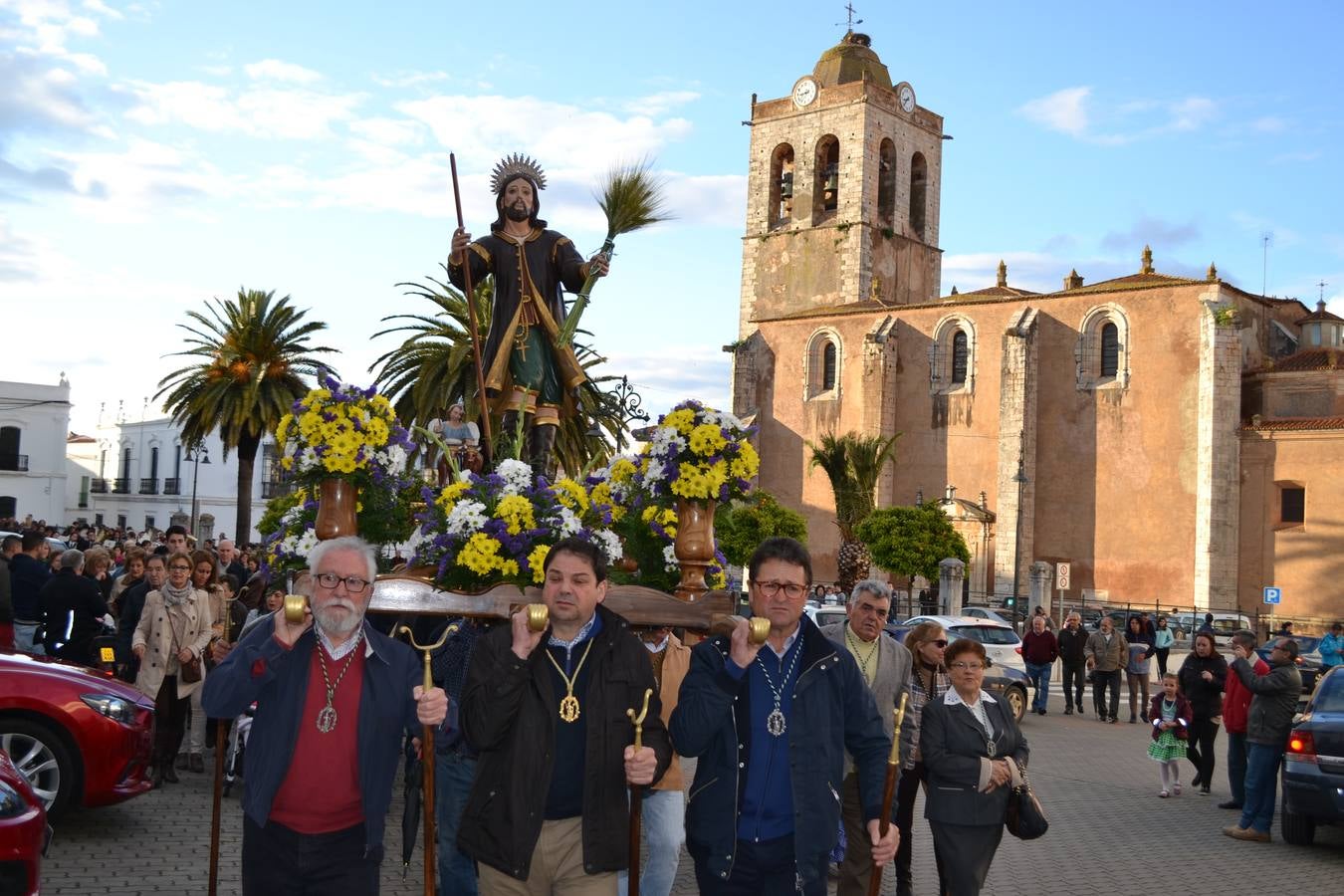 La Procesión de San Isidrto en la Plaza