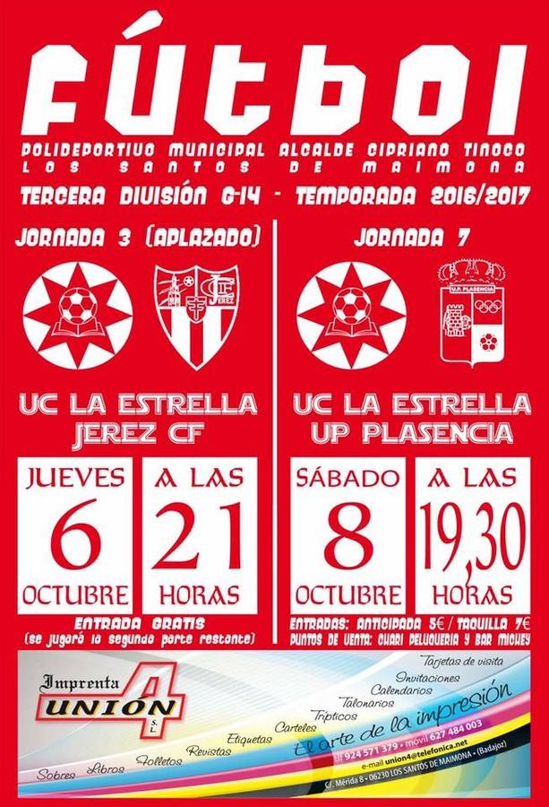 PRóximos partidos de La Estrella