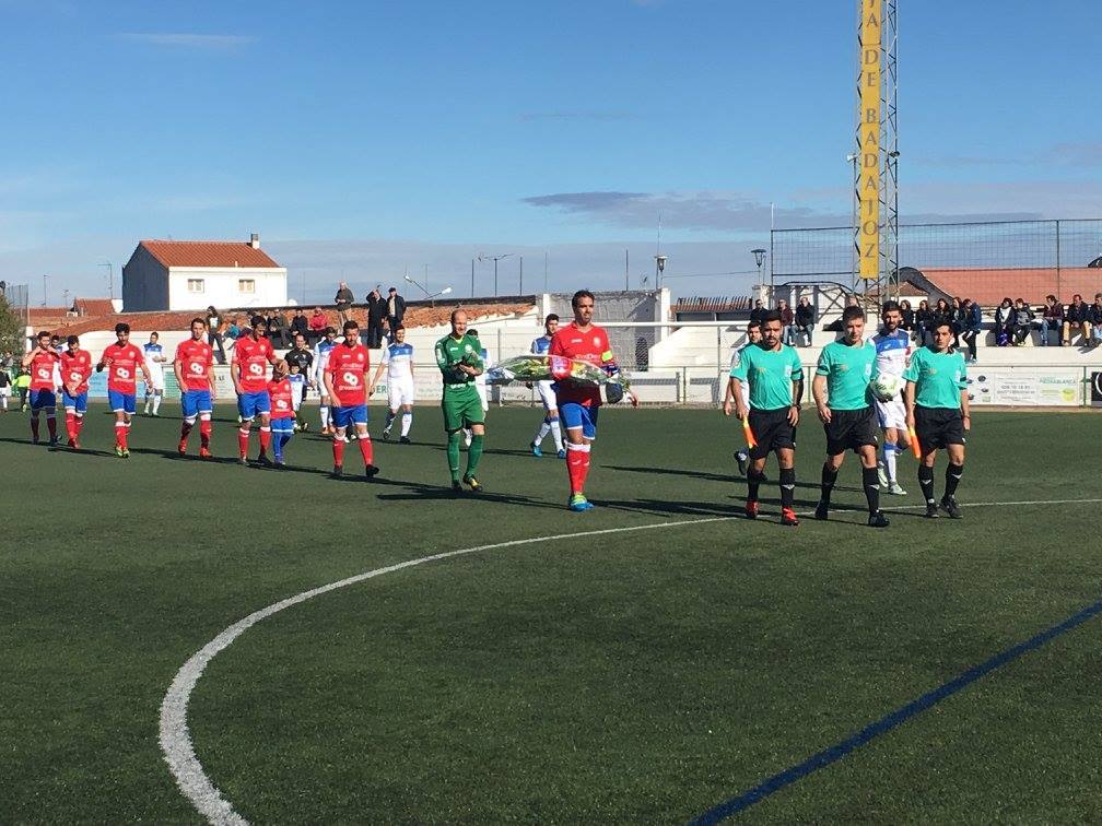 Salida de la Yeyi en un partido anterior 