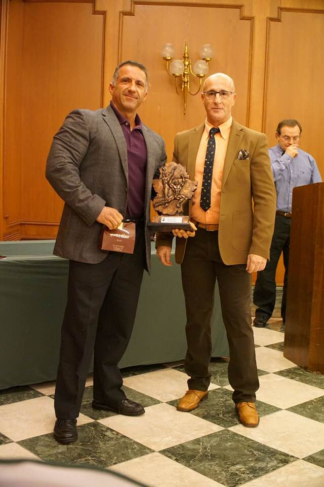 Ortiz, mejor deportista extremeño del 2017 por la Federación Extremeña de Fisicoculturismo y Fitness