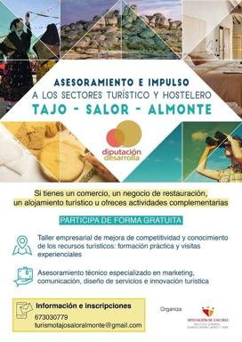 Diputación Desarrolla comienza reuniones de asesoramiento técnico a empresarios turísticos y hosteleros de Tajo-Salor-Almonte