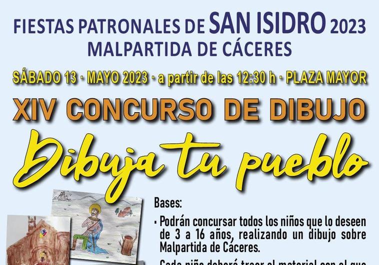 Los más pequeños podrán participar en la nueva edición de 'Dibuja tu pueblo'