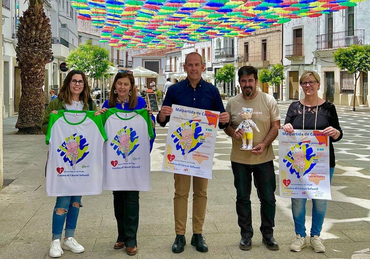 Presentación de la carrera en Malpartida de Cáceres