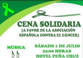La Junta Local de la AECC celebra su Cena Solidaria