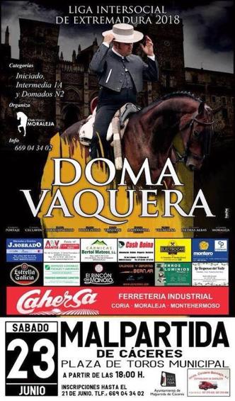 Doma Vaquera en Malpartida de Cáceres