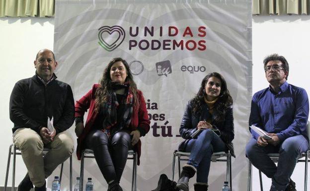 Antonio Moreno, Vanesa Angustia, Irene de Miguel y Leopoldo García 