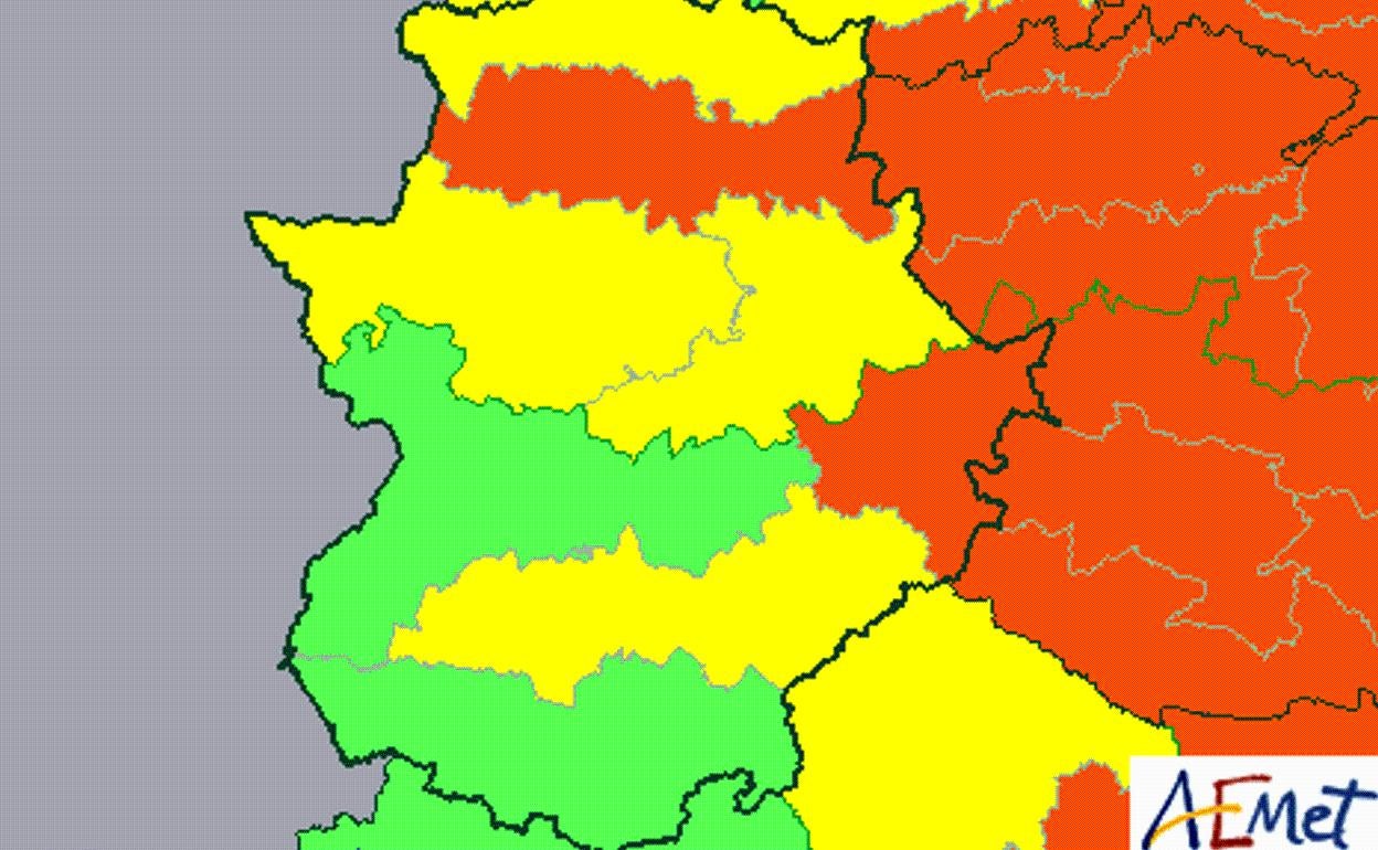 Alerta amarilla por altas temperaturas para el jueves y el viernes en Miajadas