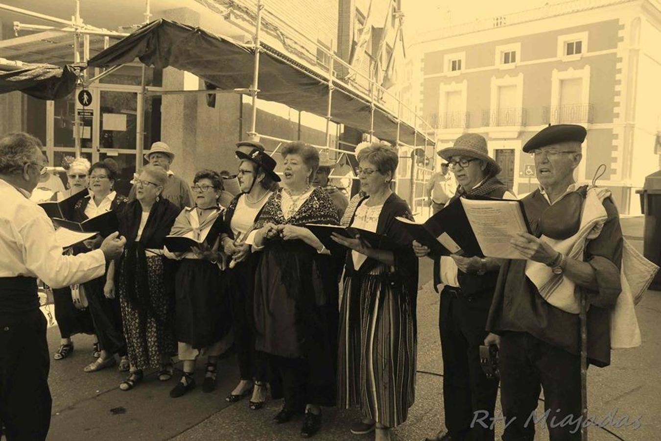 La localidad de Miajadas celebró el pasado fin de semana una bonita jornada en la que el centro del pueblo rememoró cómo eran las ferias de agosto en 1854. Decenas de vecinos, ataviados con la ropa de la época, disfrutaron de un evento singular y que estuvo orgnizado por la Sociedad Histórica Villa de Miajadas. 
