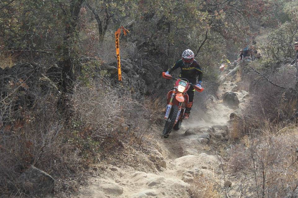 Tramo de la competición por la zona de 'Los Canchos' / 