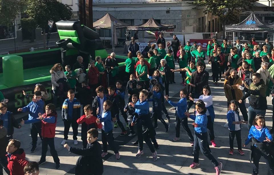 Los miajadeños son amantes del deporte, como se pudo comprobar en la Feria del deporte en diciembre 