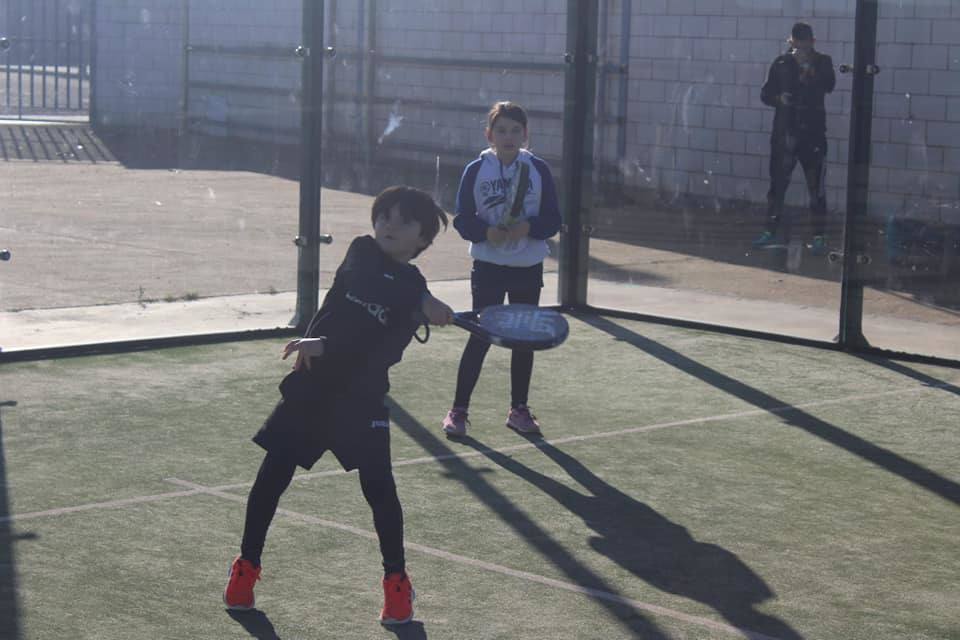 Torneo de pádel infantil en Miajadas 