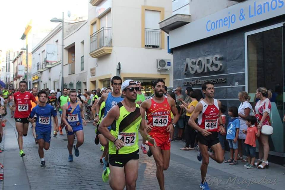 Minimaratón celebrada en Miajadas hace dos veranos 