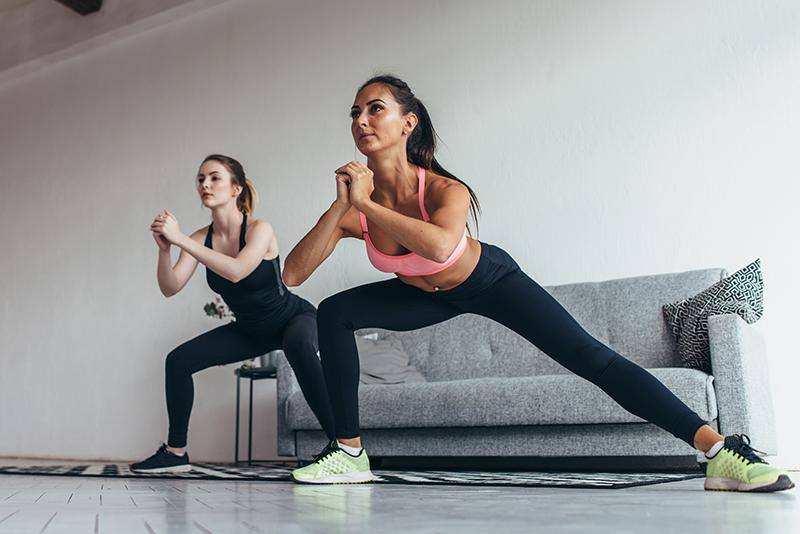 Los ejercicios de GAP fortalecen glúteos, abdominales y piernas 