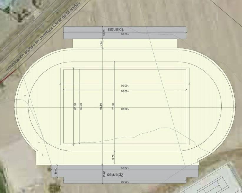 Plano del proyecto con detalle 