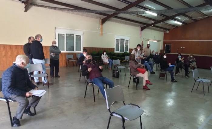 Reunión celebrada en el Espacio de Servicios Múltiples de Abertura 