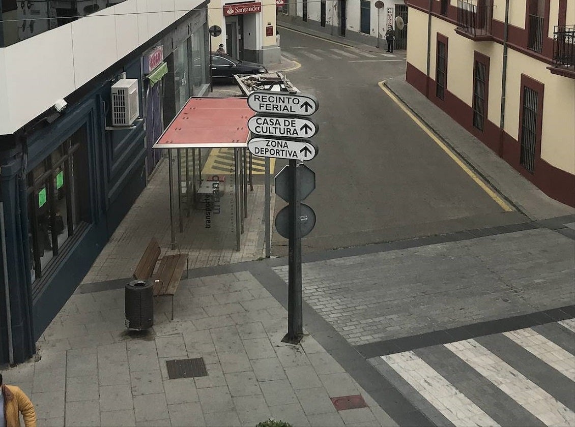 Calle Federico García Lorca de Miajadas 