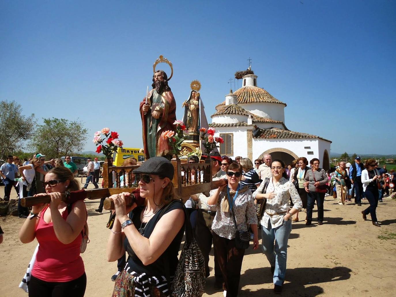 Viernes de Dolores en la Ermita del Santo, 2014 