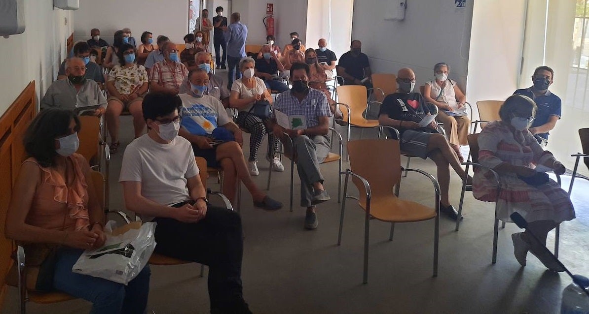 Asistentes a la conferencia del Palacio Obispo Solís 'Recuperando el patrimonio lingüístico de Extremadura' 