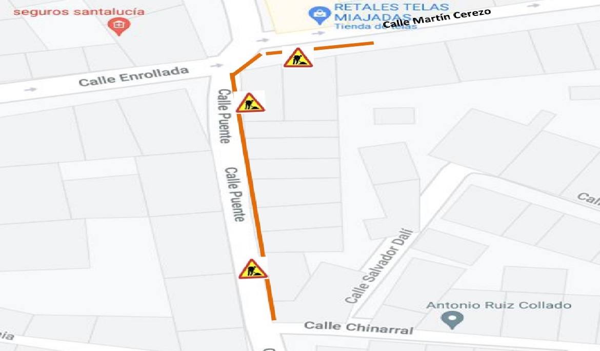 Mañana se procederá a la acometida de gas natural en las calles Puente y Martín Cerezo