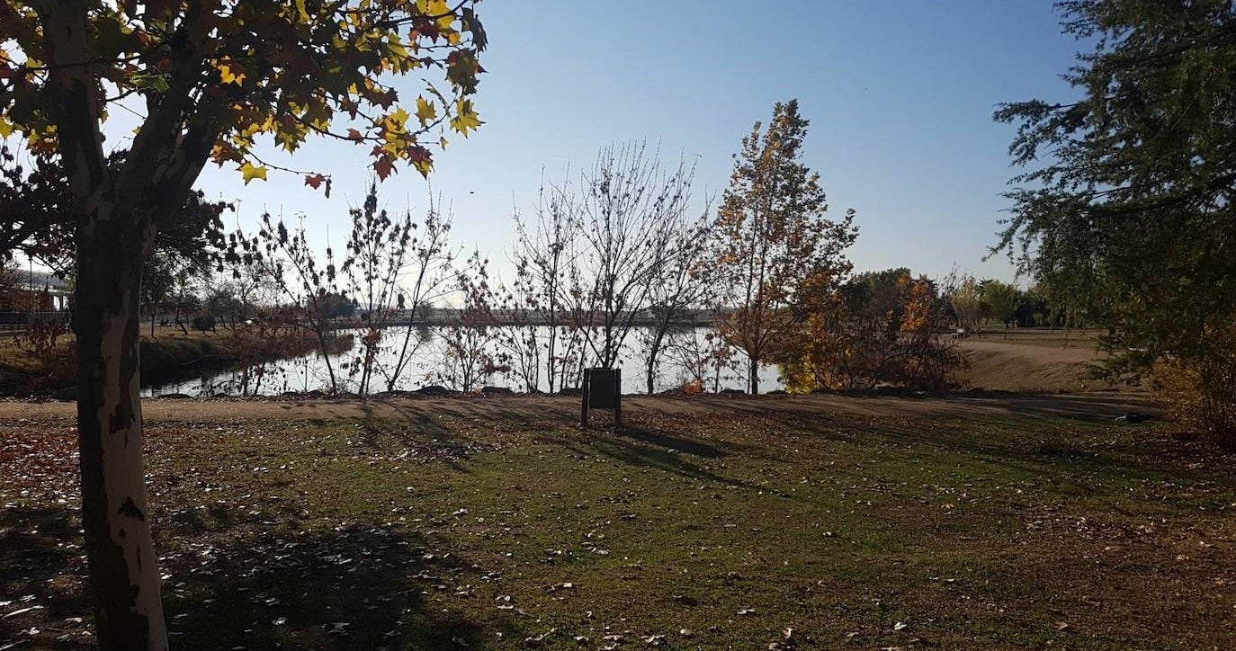Parque 'La laguna nueva' en Miajadas 