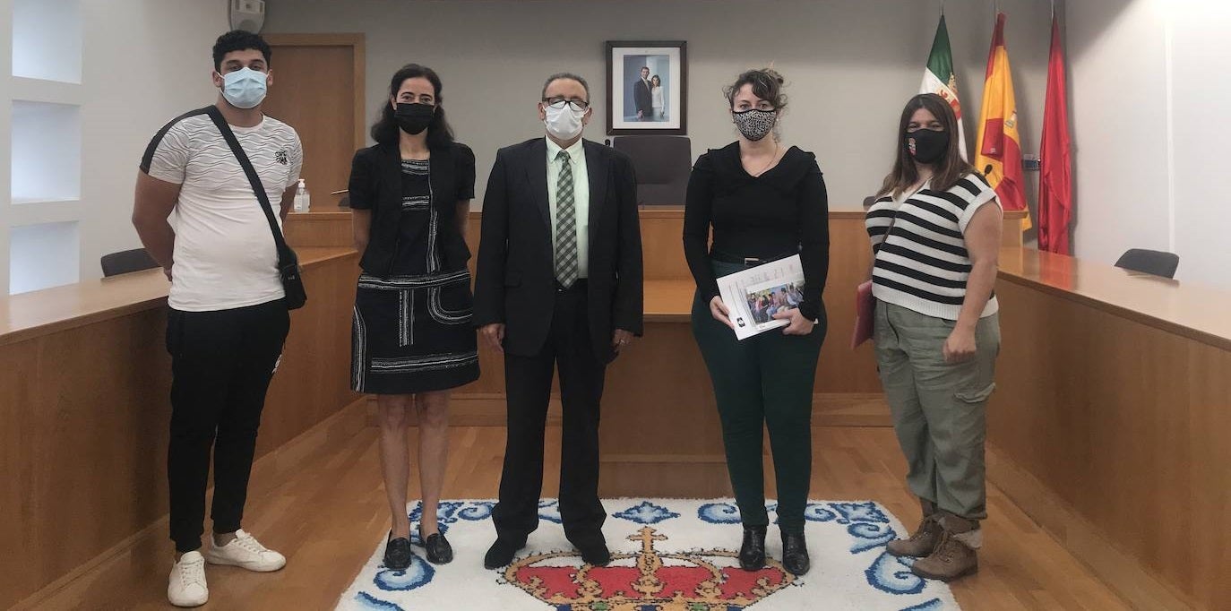 Encuentro con FAPUGEX en el Ayuntamiento de Miajadas 