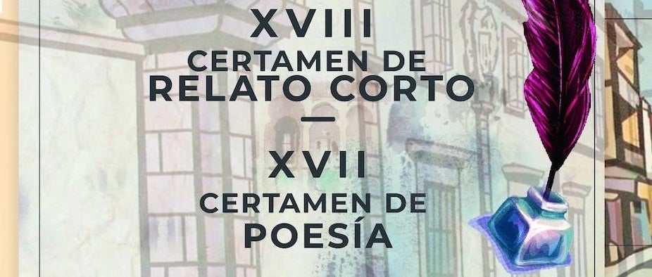 Ya se conocen los finalistas del XVIII Certamen de Relato Corto y XVII de Poesía, cuyos ganadores se conocerán el 20 de mayo