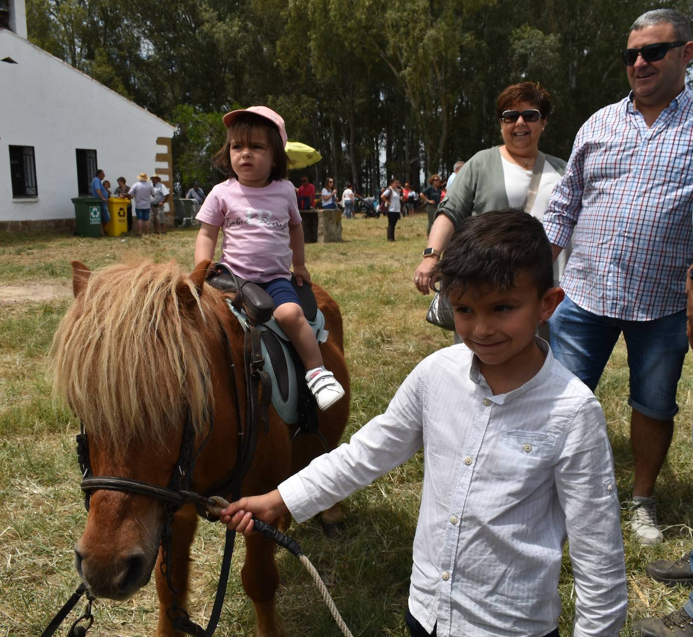 La alegría de la romería de San Isidro volvió a Miajadas este 15 de mayo en todo su esplendor. El Santo estuvo, los miajadeños estuvieron, los caballos estuvieron,... y no faltó de nada. Hubo procesión, misa, peregrinación ecuestre con la asociación miajadeña 'La Garrocha', concurso de tortilla de patatas, y, sobre todo, un día de campo y convivencia entre familia y amigos. El tiempo acompañó, y ya se echaba de menos después de dos años de ausencia. Así lo demostraron todos. 