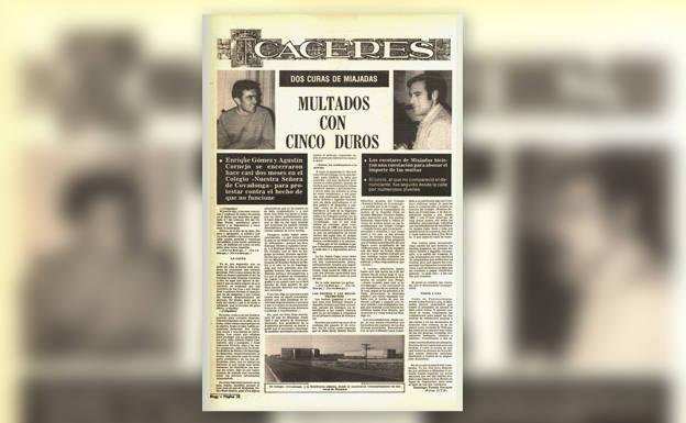 Página 22 del HOY del 19 de diciembre de 1974, dedicada íntegramente a contar el jucio de Agustín Cornejo y Enrique Gómez.