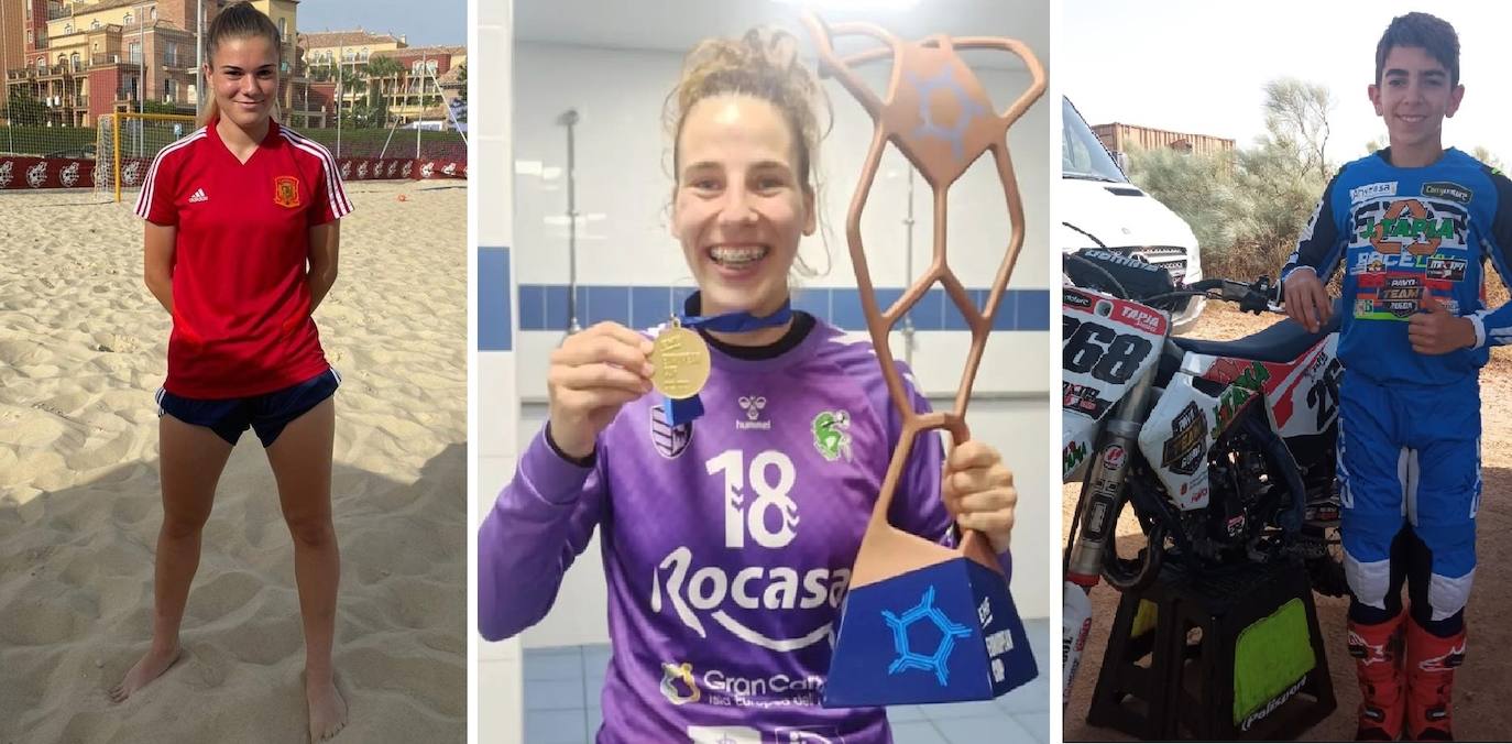 María Barquero, Ana Belén Palomino y Samuel Tapia recibirán una mención especial en la gala de los Premios del Deporte