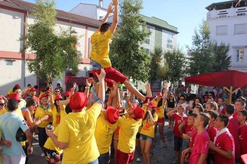 Uno de los certámenes de peñas de la feria de Miajadas 