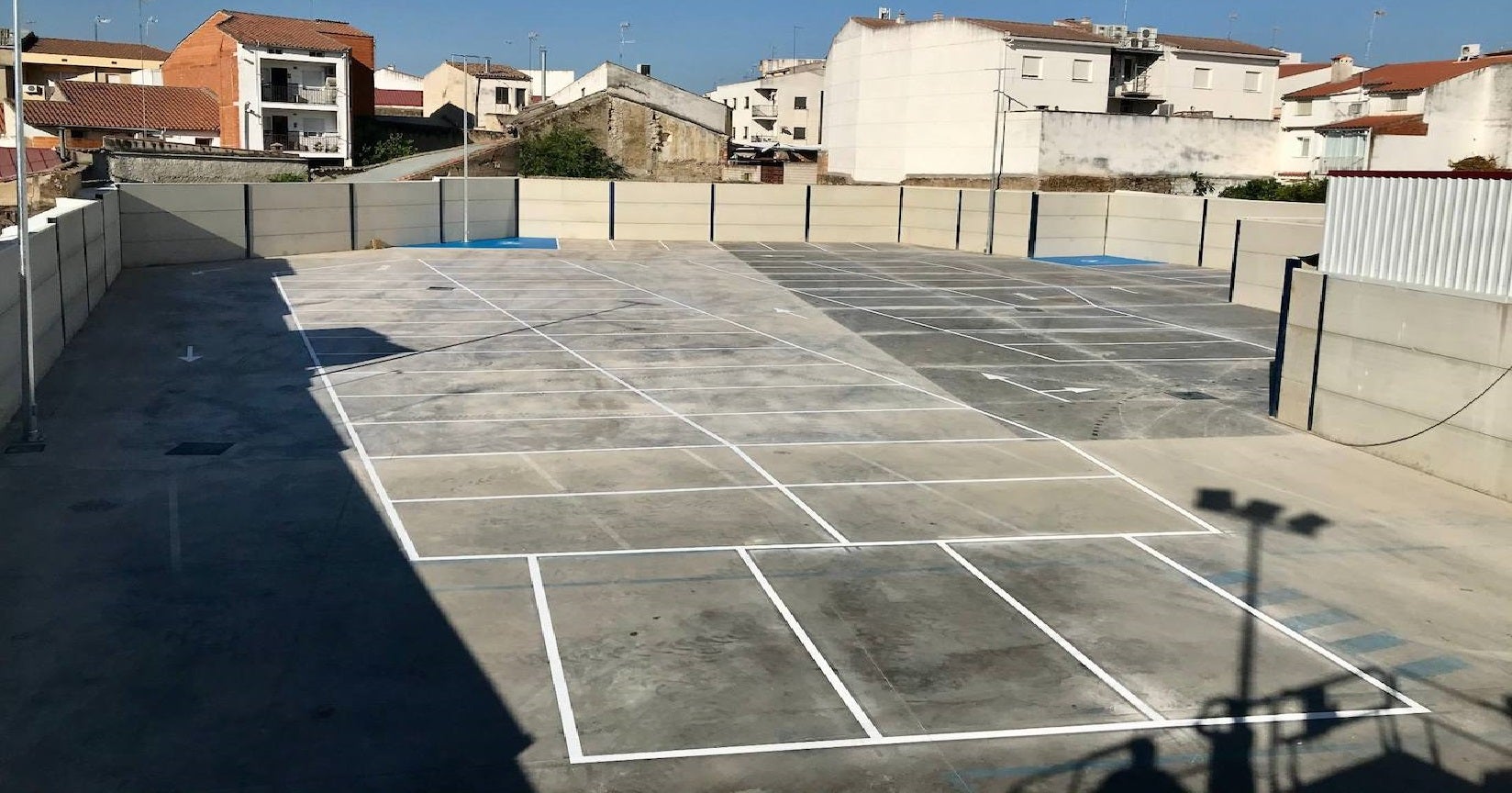 Zona ampliada del parking de la calle Cilla 