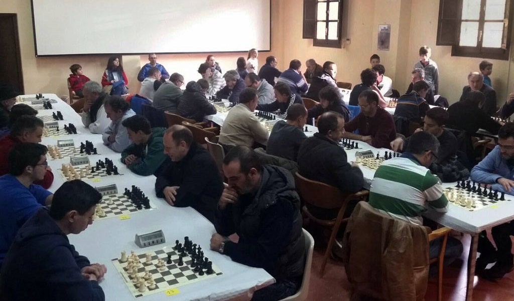 Una de las ediciones del Torneo de Ajedrez de la Diputación de Cáceres 